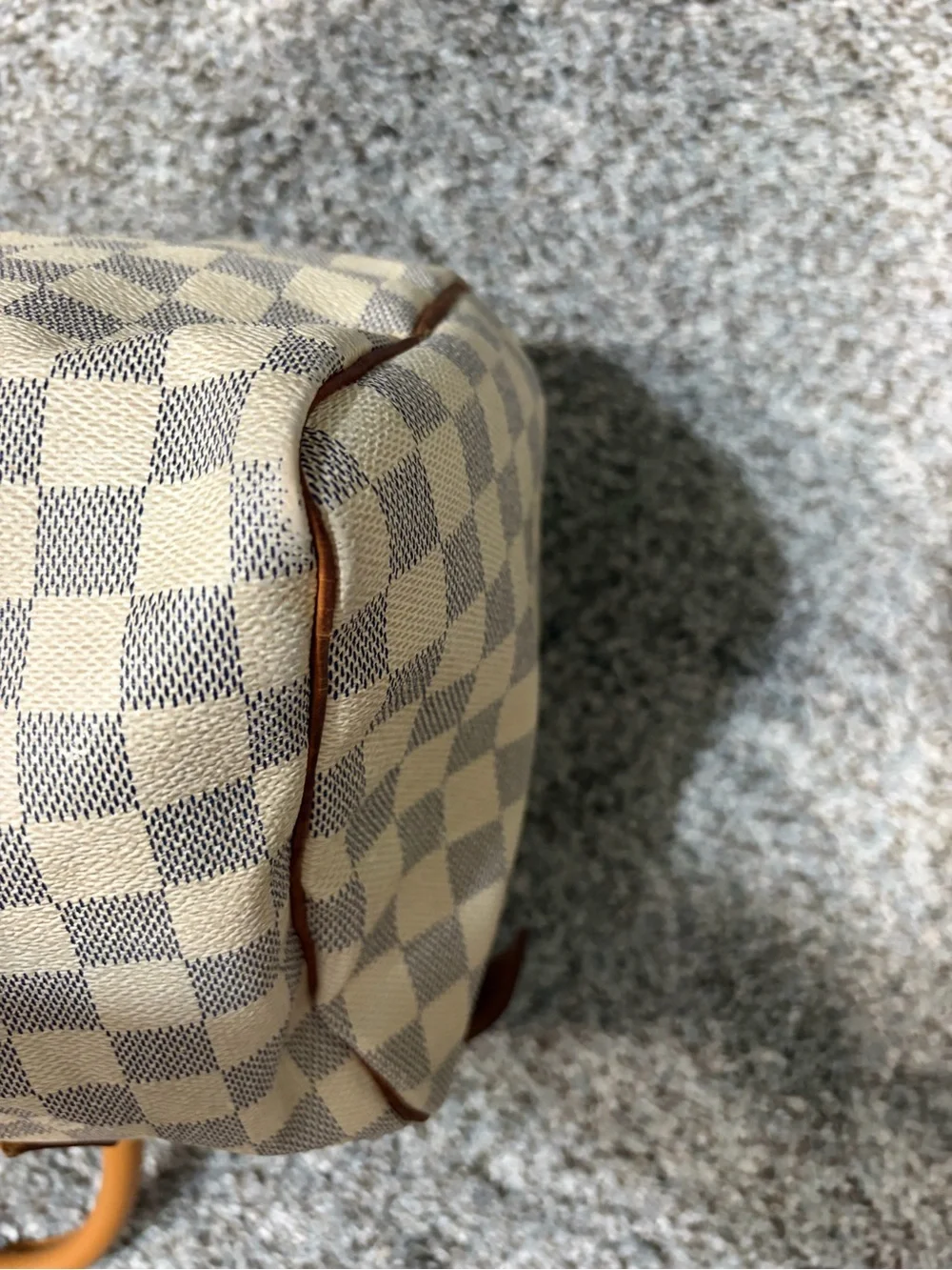Louis Vuitton Speedy 30 Damier Azur Authentic Made in France
